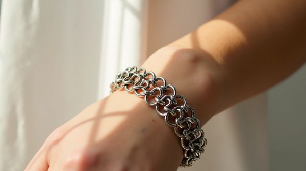 Un bracelet élégant en maille milanaise pour un style intemporel